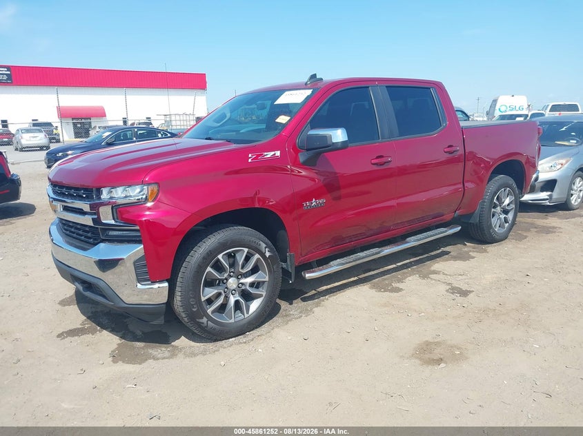 2019 Chevrolet Silverado, Удар ззаду, IAAI, VIN 3GCUYDED3KG304743 — фото 2