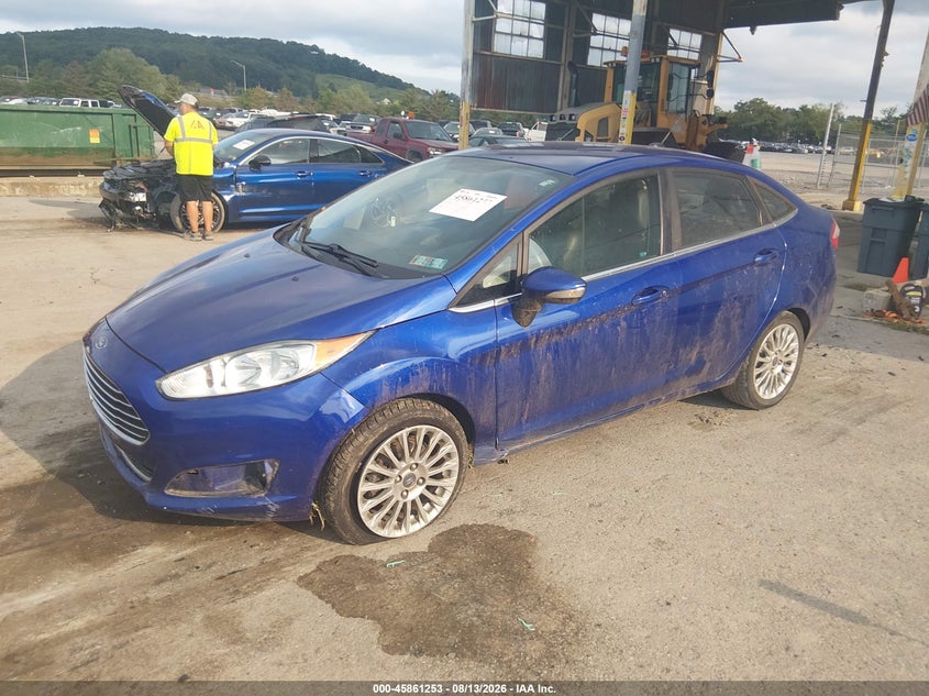 2014 Ford Fiesta, Лівий бік, IAAI, VIN 3FADP4CJ5EM234136 — фото 2