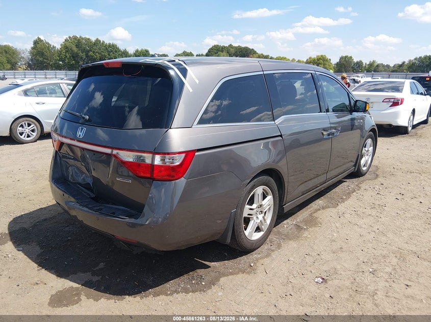 Vin: 5fnrl5h90cb043158, lot: 46360233, honda odyssey touring/touring elite 20124