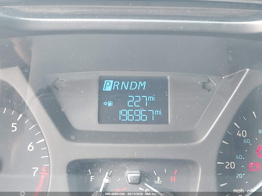 2017 FORD TRANSIT VAN 3.7L V-6 DOHC, VVT, 270HP