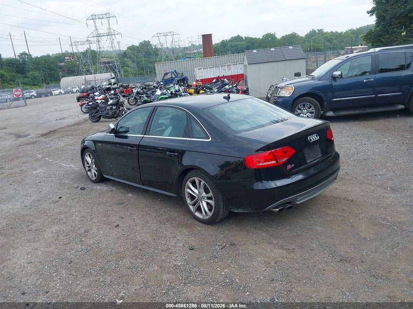 2010 AUDI S4 auction photo 3