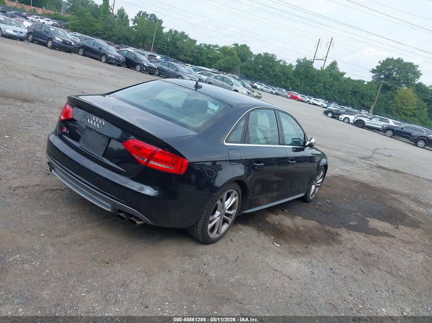 2010 AUDI S4 auction photo 4