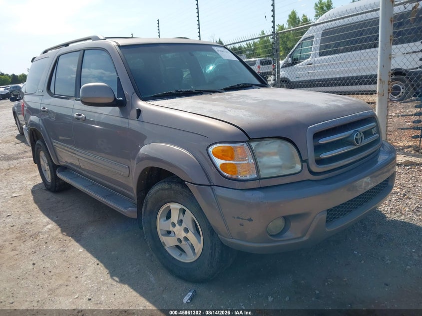 TOYOTA SEQUOIA 2002 VIN 5TDZT38A32S097398