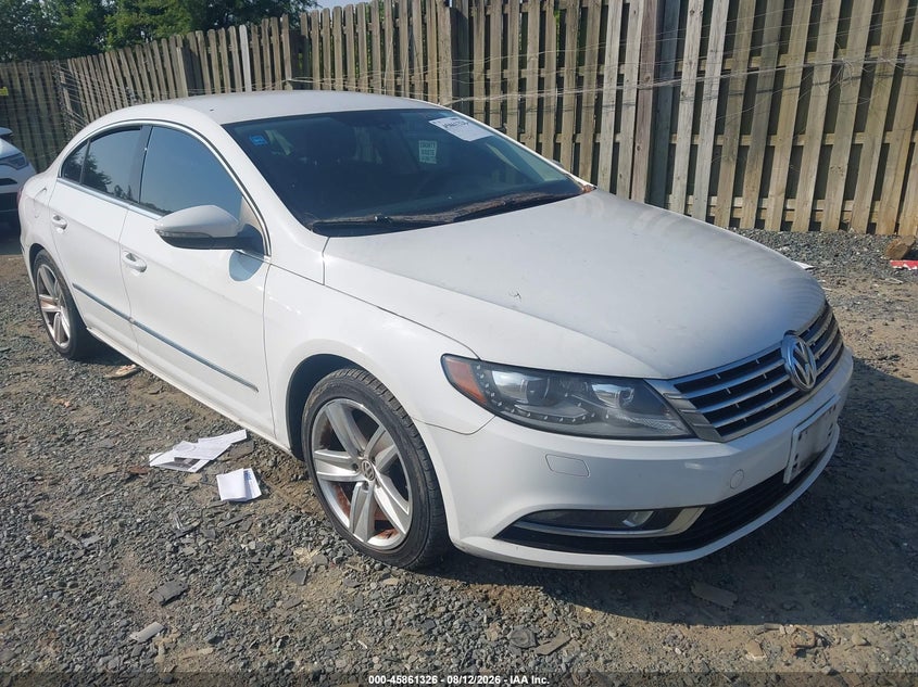 2014 VOLKSWAGEN CC auction photo 1