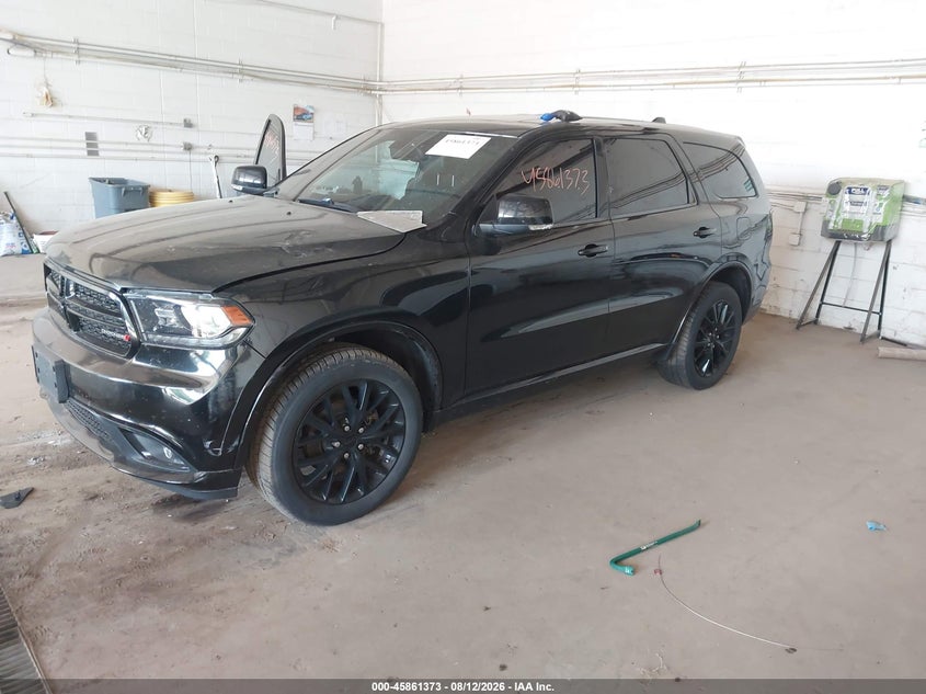 Vin: 1c4rdjdg7gc440721, lot: 46360343, dodge durango limited 20162