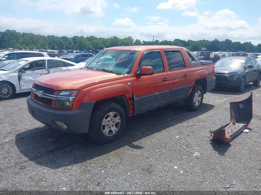 2003 CHEVROLET AVALANCHE 1500 — zdjęcie 2