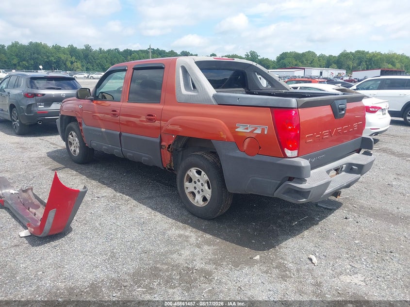 2003 CHEVROLET AVALANCHE 1500 — zdjęcie 3