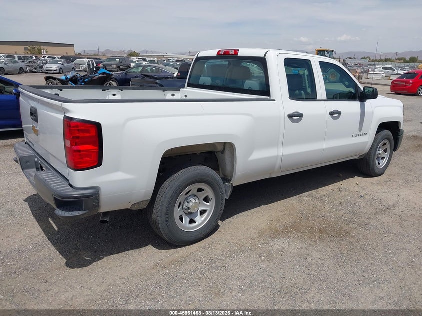 Vin: 1gcrcpeh6fz328873, lot: 46360438, chevrolet silverado 1500 work truck 20154
