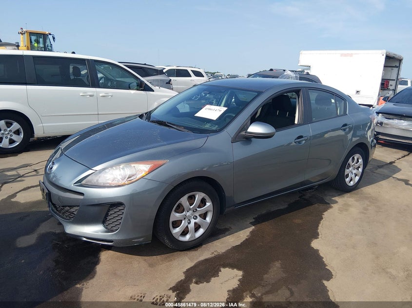 Vin: jm1bl1tfxd1721772, lot: 46360449, mazda mazda3 i sv 20132