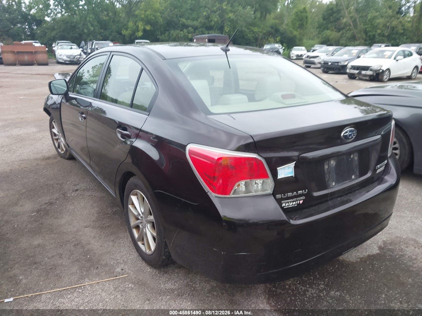 2013 SUBARU IMPREZA auction photo 3