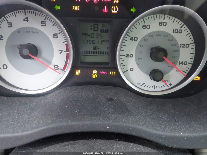 2013 SUBARU IMPREZA auction photo 7