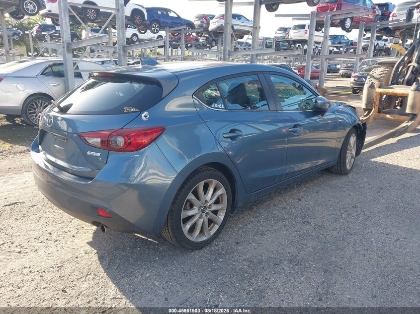 Vin: jm1bm1l32f1239075, lot: 46360473, mazda mazda3 s touring 20154