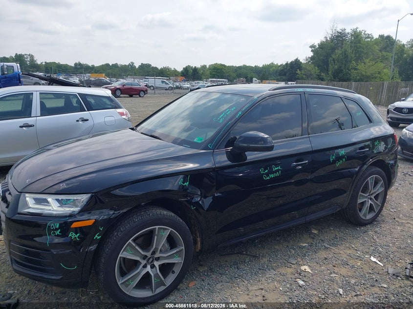 AUDI Q5 2019 VIN WA1BNAFY0K2109508