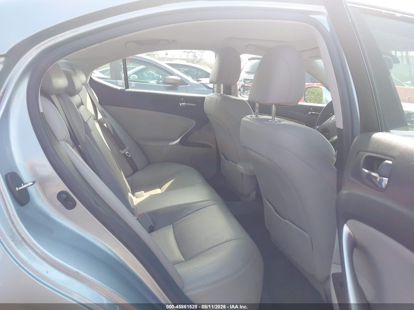 2006 LEXUS IS 250 auction photo 8