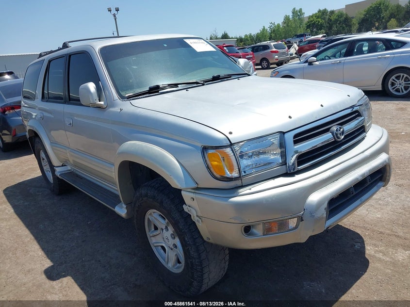 2000 Toyota 4Runner Limited V6, Rear, IAAI, VIN JT3GN87R8Y0170318