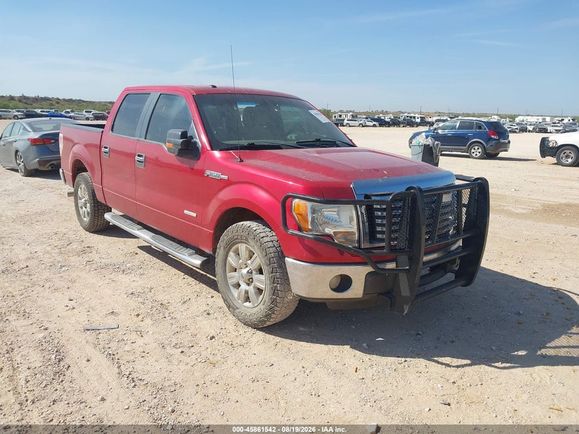 Vin: 1ftfw1ct4ckd73796, lot: 46360512, ford f-150 xlt 20121