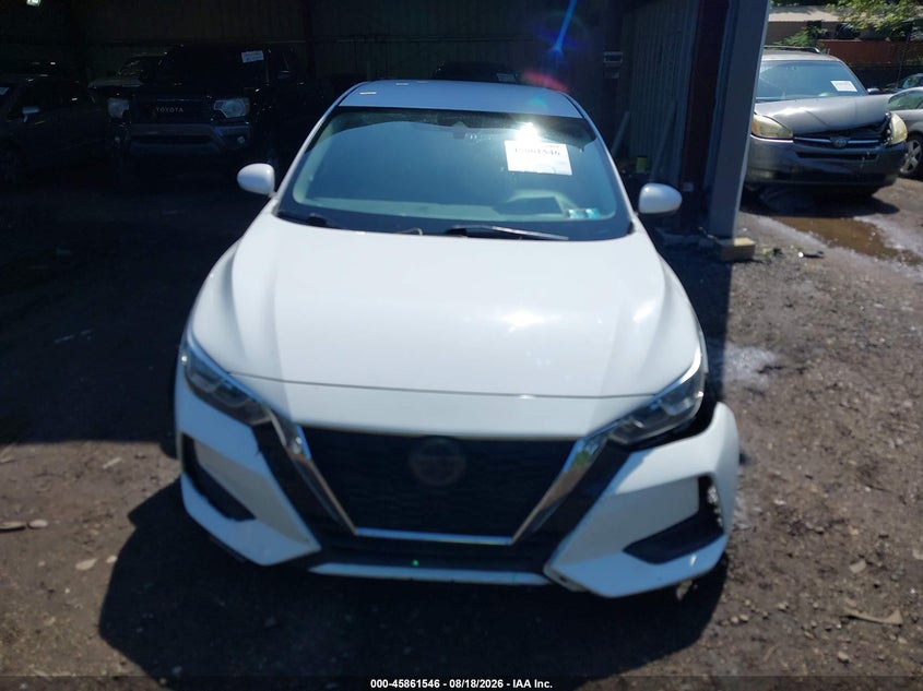 NISSAN SENTRA 2022 VIN 3N1AB8BV4NY237905