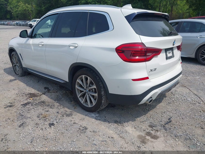 BMW X3 2019 VIN 5UXTR9C58KLE13026