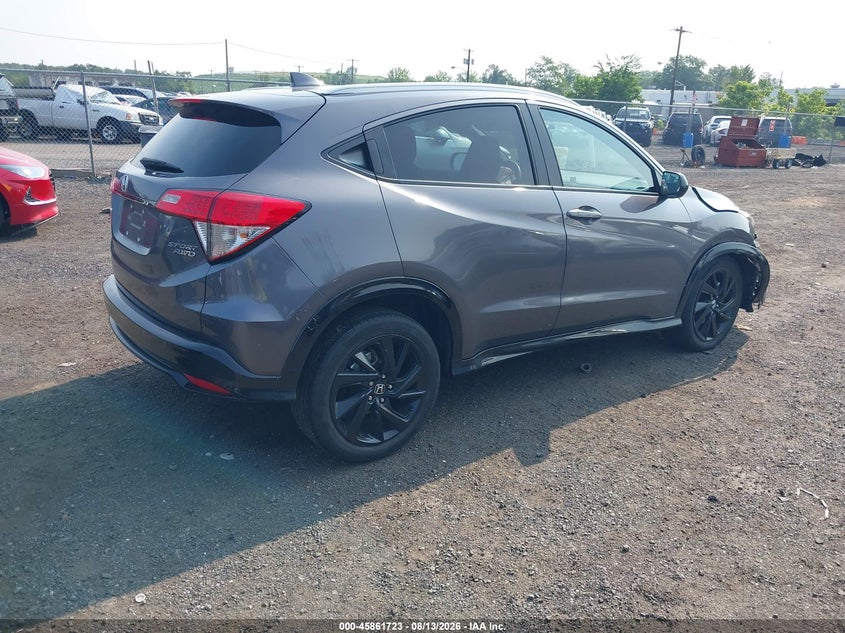 HONDA HR-V 2022 VIN 3CZRU6H19NM707396
