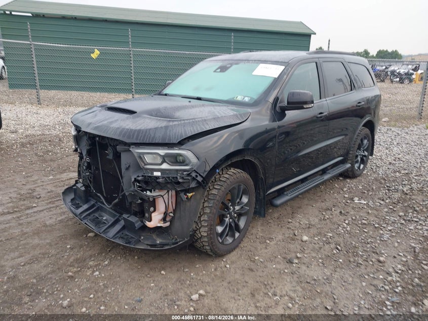 Vin: 1c4rdjdg2nc105217, lot: 46360701, dodge durango gt plus awd 20222