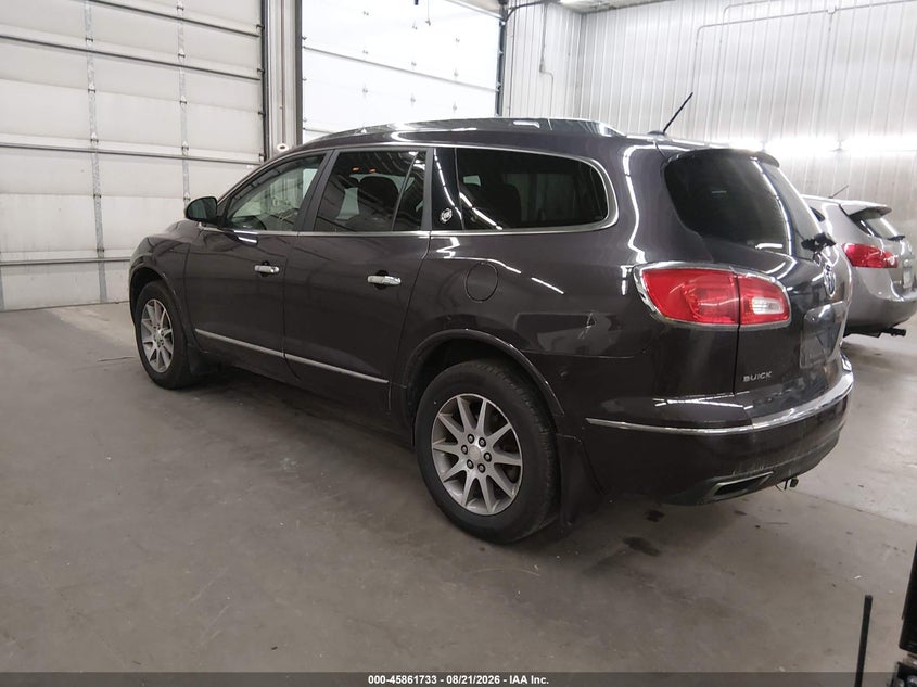 Vin: 5gakvbkd0fj217932, lot: 46360703, buick enclave leather 20153