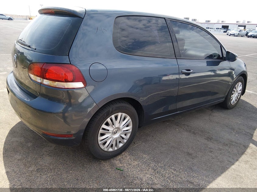 2012 VOLKSWAGEN GOLF HATCHBACK 2.5L I-5 DOHC, VVT, 170HP