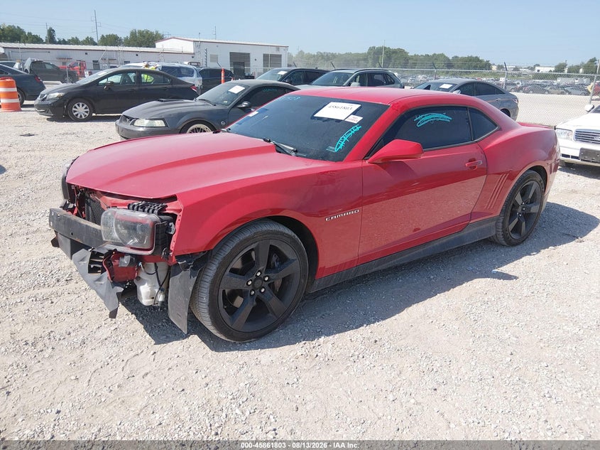 2010 Chevrolet Camaro, Удар спереду, IAAI, VIN 2G1FK1EJXA9182270 — фото 2