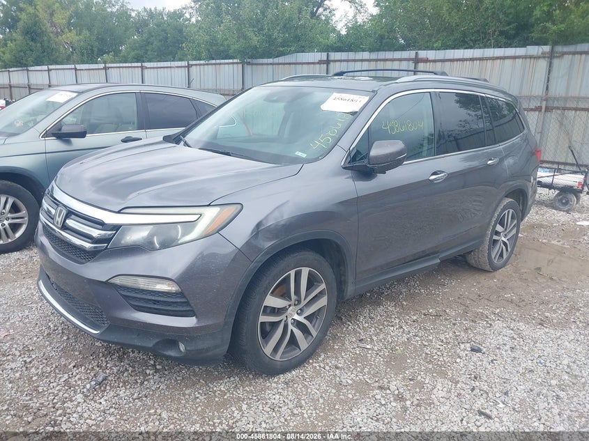 2016 Honda Pilot, Правый бок, IAAI, VIN 5FNYF5H96GB007659 — фото 2