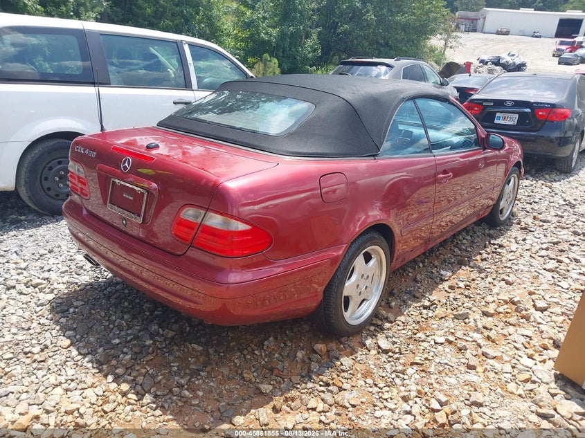 2003 MERCEDES-BENZ CLK 430 auction photo 4