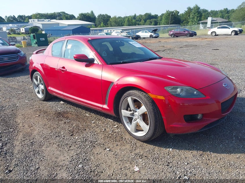 2007 Mazda Rx-8 Grand Touring, Left Side, IAAI, VIN JM1FE173670213594