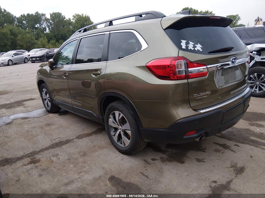 Vin: 4s4wmaedxn3467542, lot: 46360875, subaru ascent premium 20223