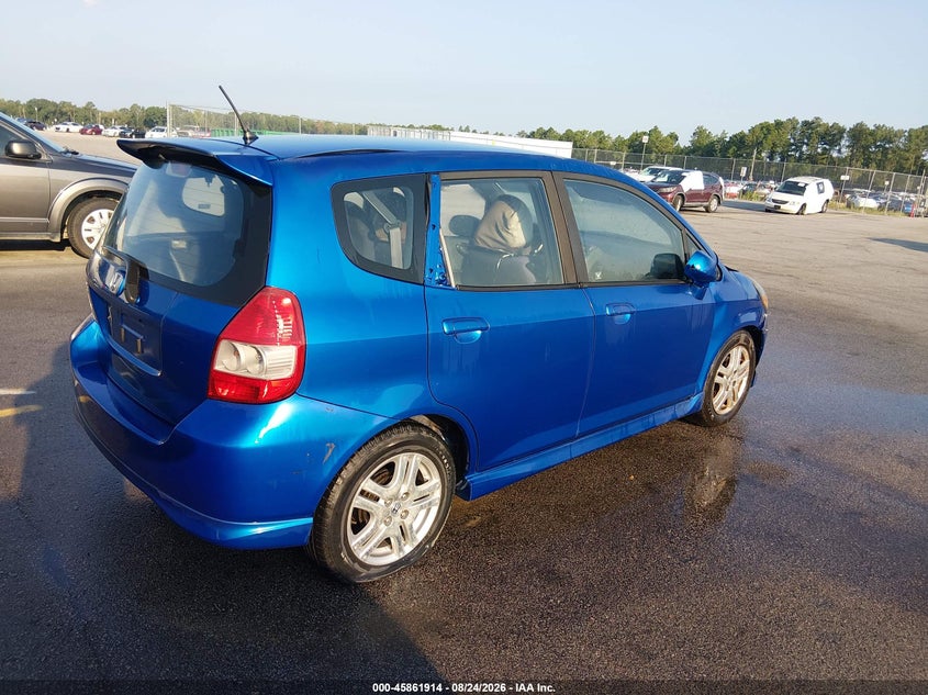 2007 HONDA FIT auction photo 4
