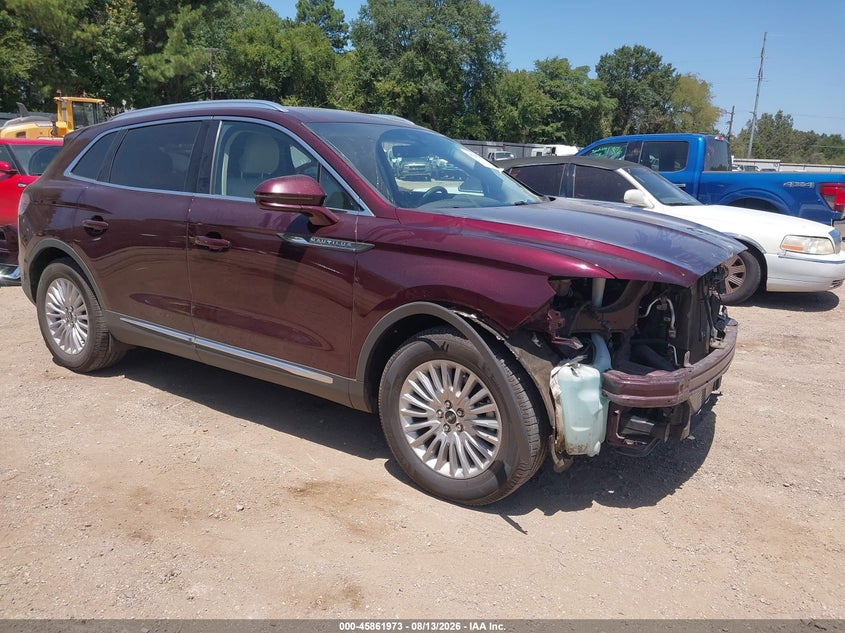 Vin: 2lmpj6j9xkbl45971, lot: 46360943, lincoln nautilus standard 20191