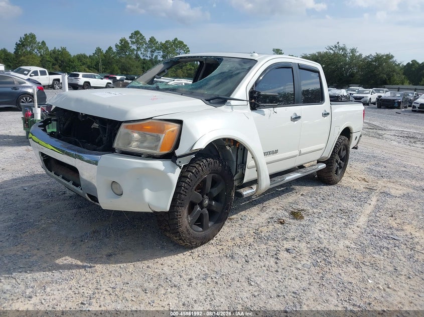 Vin: 1n6ba0ec1fn500721, lot: 46360962, nissan titan sl 20152