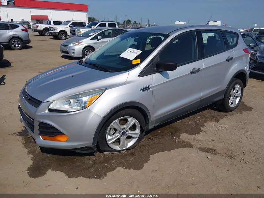 2014 Ford Escape, Удар спереду, IAAI, VIN 1FMCU0F71EUE47096 — фото 2