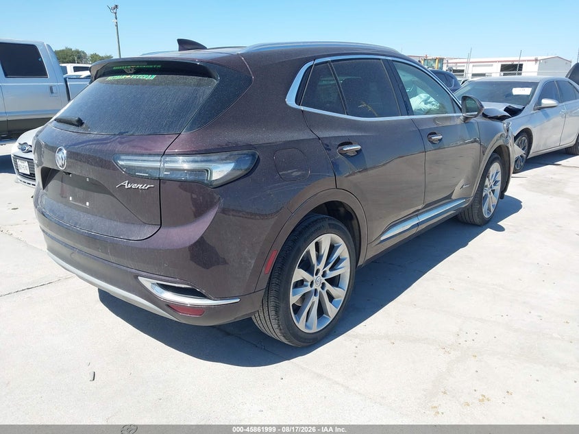 Vin: lrbfzsr47pd033547, lot: 46360969, buick envision avenir awd 20234