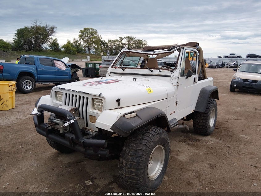 1990 Jeep Wrangler / Yj S, Rollover, IAAI, VIN 2J4FY19E2LJ520016 — photo 2