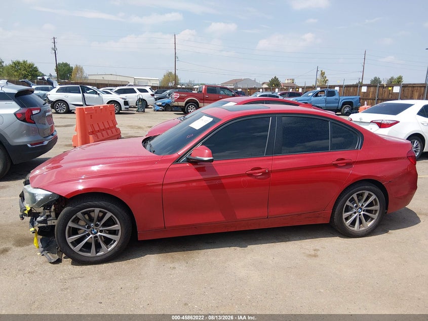 BMW 320I 2016 VIN WBA8E5G57GNT94710