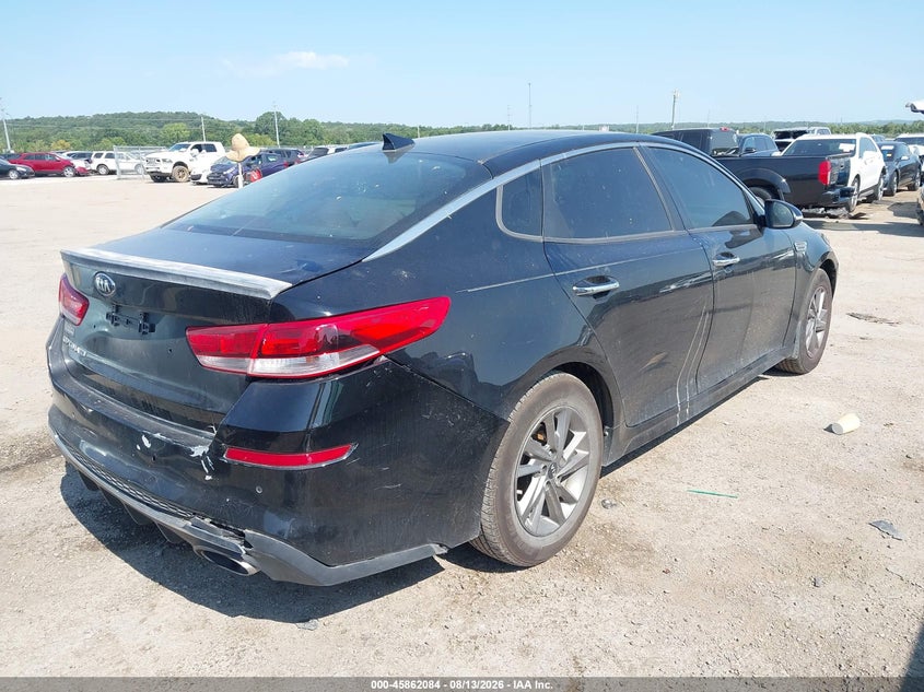 Vin: 5xxgt4l39kg339537, lot: 46361054, kia optima lx 20194