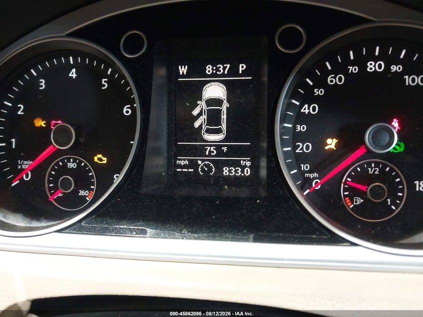 2013 VOLKSWAGEN CC auction photo 7