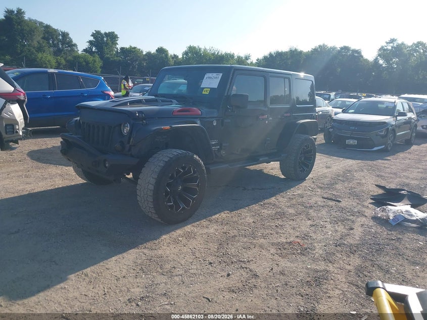 2011 Jeep Wrangler, Front End, IAAI, VIN 1J4BA5H15BL557093 — photo 2