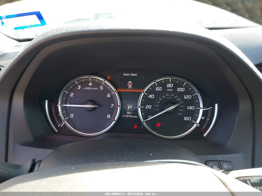 2016 ACURA MDX auction photo 7