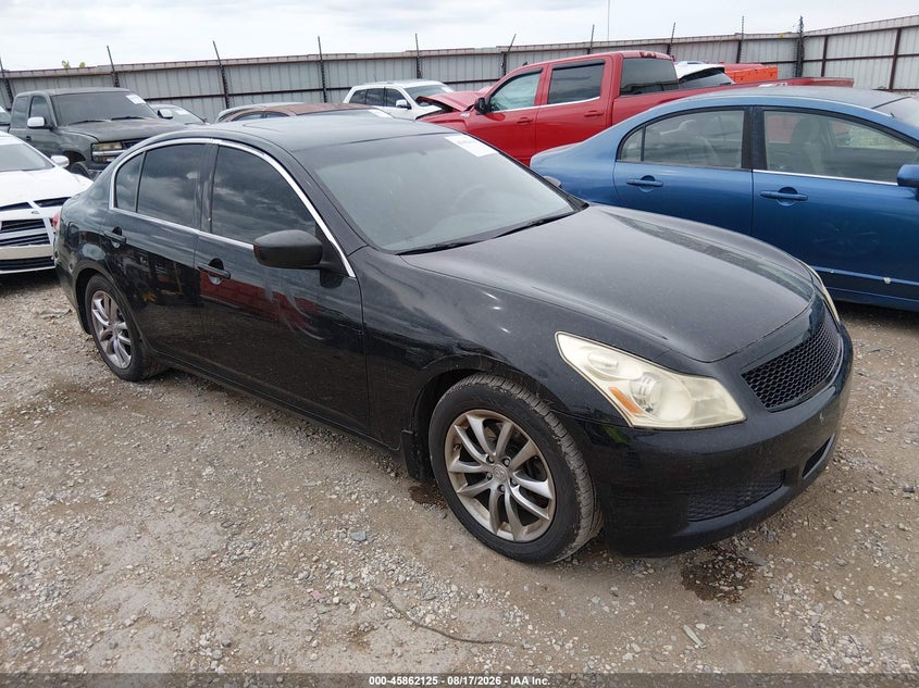 2009 INFINITI G37 auction photo 1
