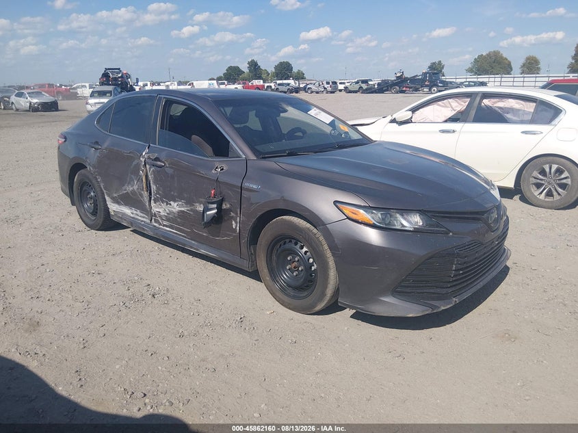 2019 Toyota Camry Hybrid Le, Правый бок, IAAI, VIN 4T1B31HK8KU516920