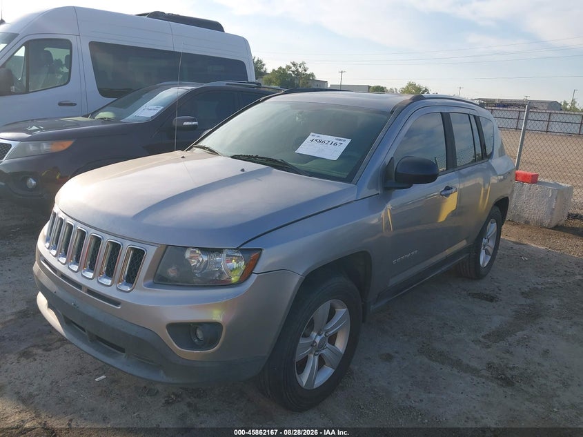 Vin: 1c4njcbb7fd194482, lot: 46361137, jeep compass sport 20152