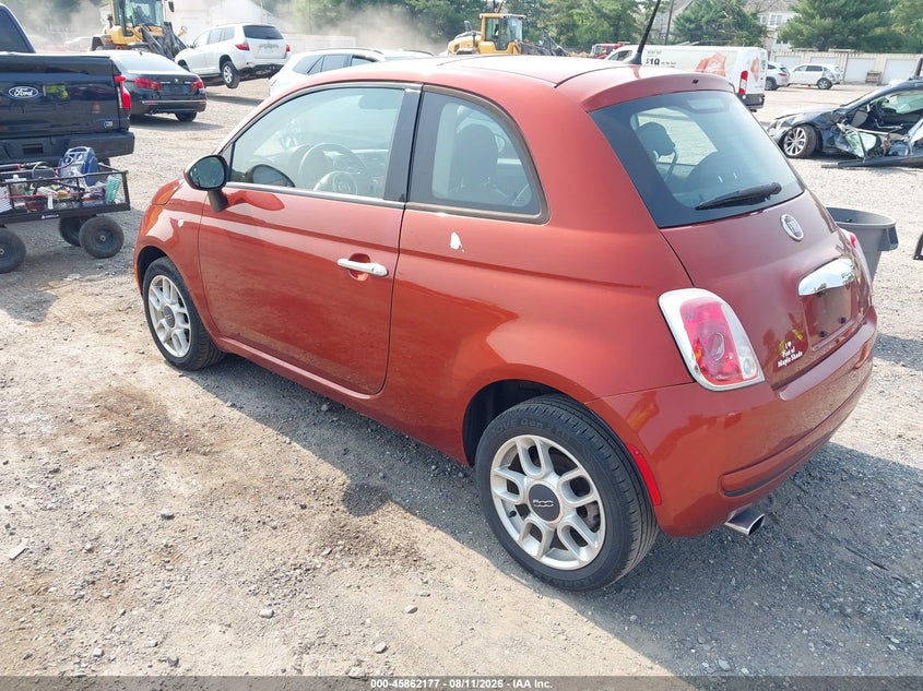 Vin: 3c3cffar7et200349, lot: 46361147, fiat 500 pop 20143