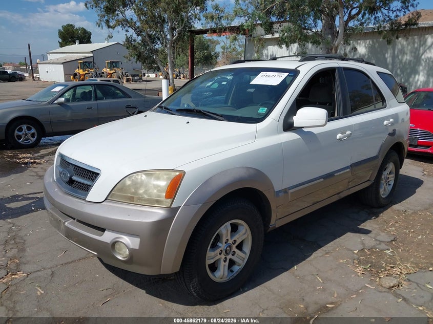 2005 Kia Sorento, Обычный износ, IAAI, VIN KNDJD733755379113 — фото 2