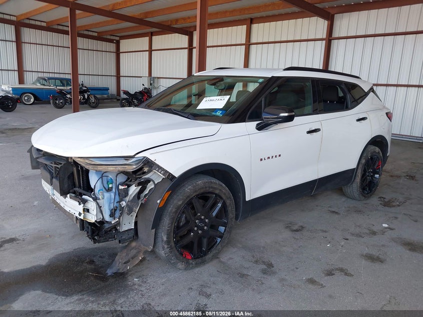 Vin: 3gnkbhrs6ls705671, lot: 46361155, chevrolet blazer awd 2lt 20202