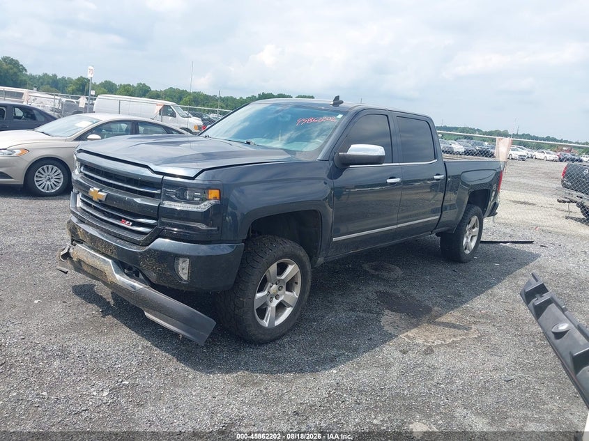 2018 Chevrolet Silverado, Front End, IAAI, VIN 3GCUKSEC6JG198848 — photo 2