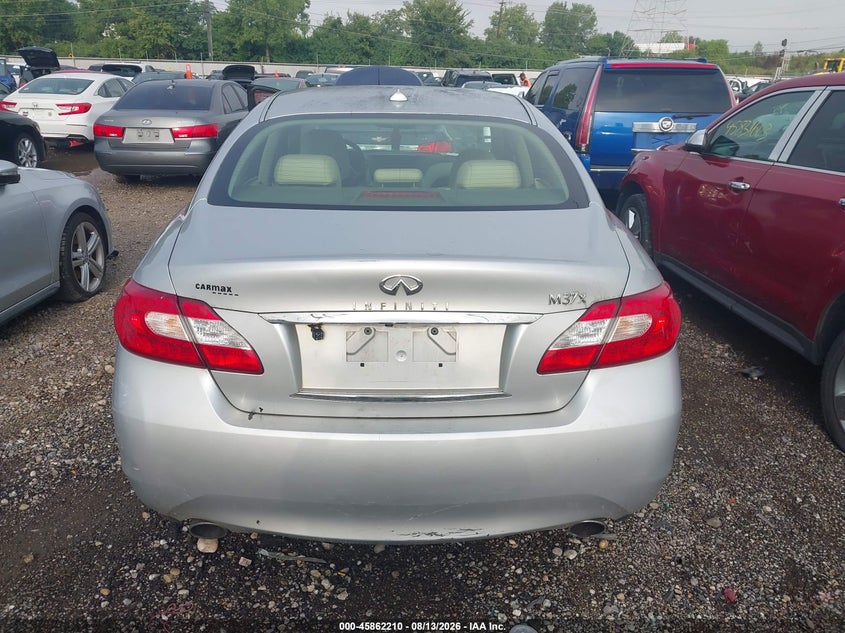 INFINITI M37X 2012 VIN JN1BY1AR9CM396093